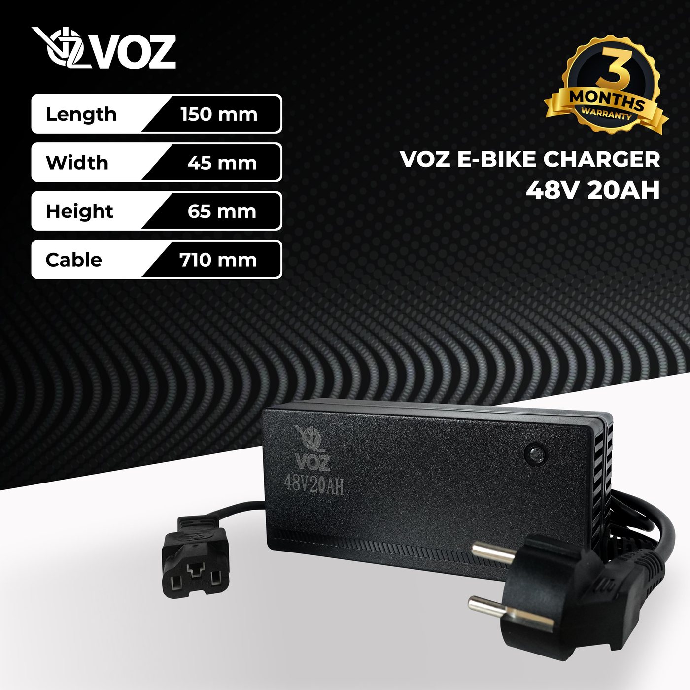 Baterai Charger Sepeda Listrik | 48V 20 Ah 4