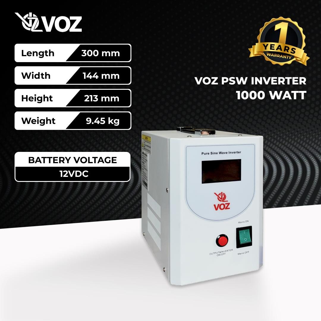 VOZ Baterai Inverter PSW 1000 Watt 2