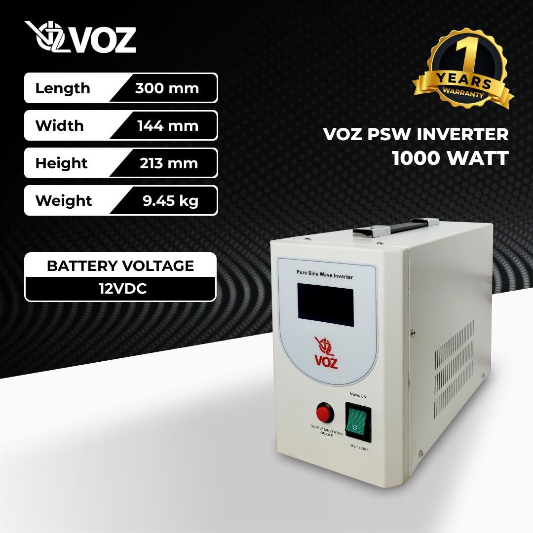 VOZ Baterai Inverter PSW 1000 Watt 5