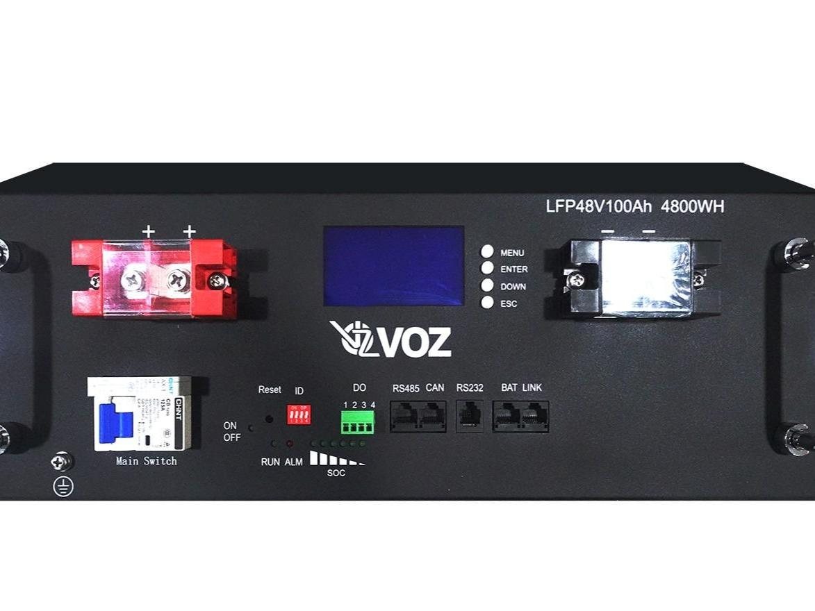 Voz Baterai LiFePO4 48V 100 Ah 4
