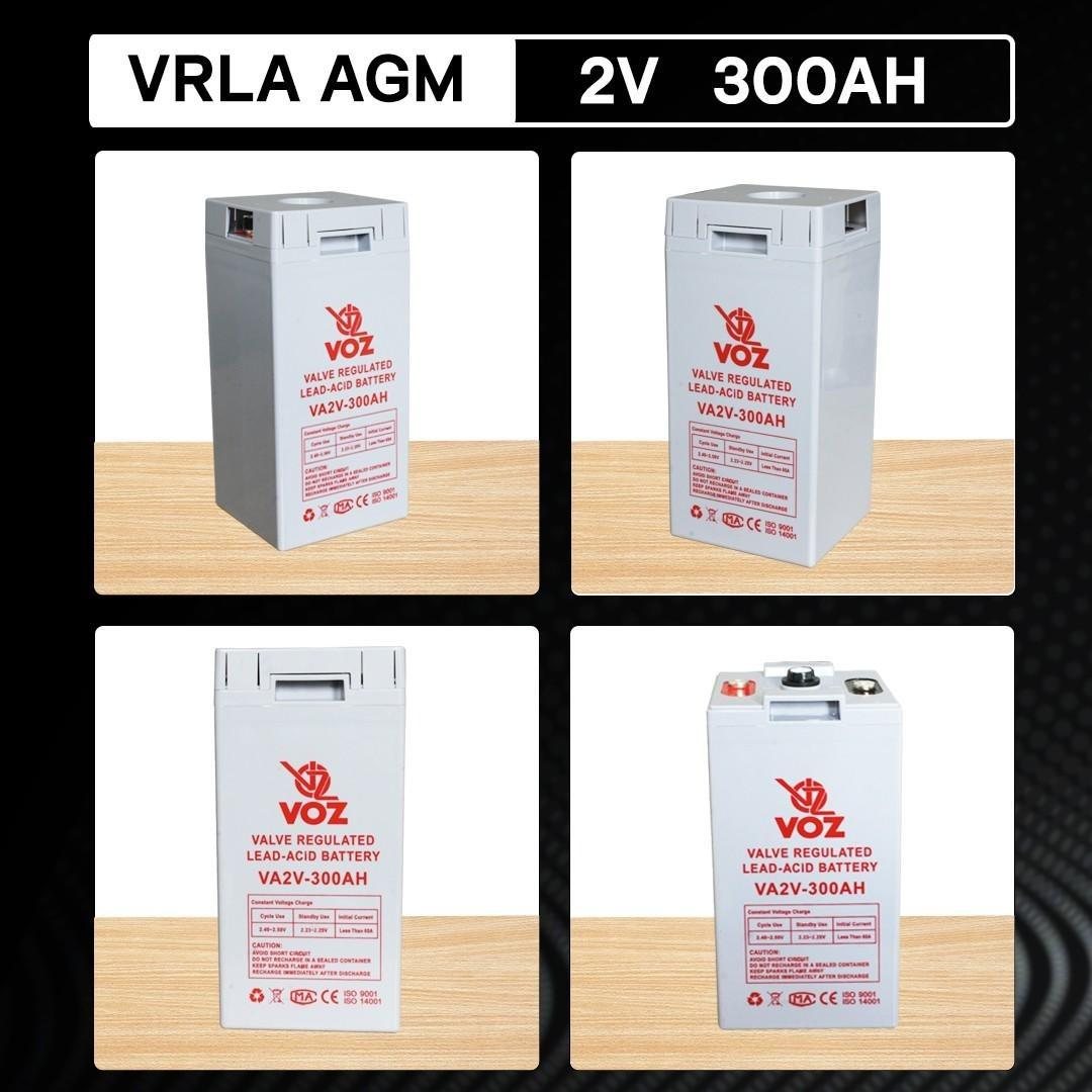 Voz Baterai VRLA 2V 300 Ah| Baterai UPS | Baterai Solar Cell 4