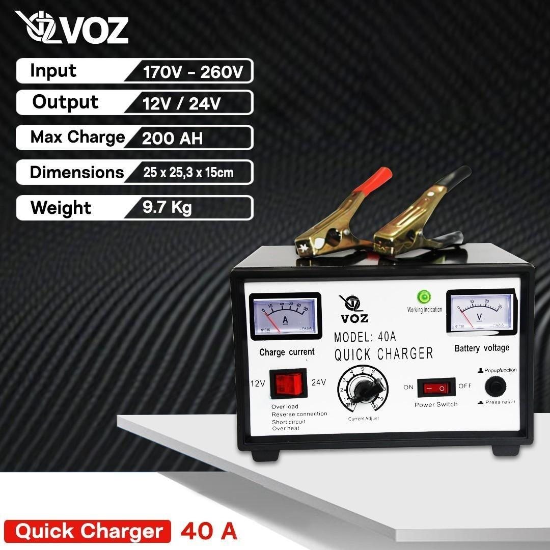 Voz Charger Aki 40A | Charger Aki Mobil | Charger Aki Kering 2