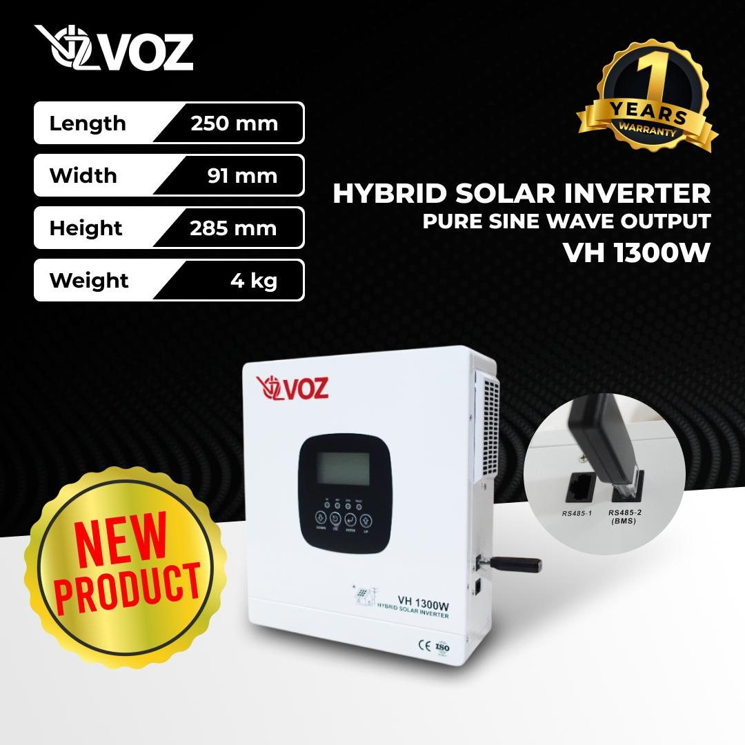 VOZ HYBRID SOLAR INVERTER 1300W/1.3KW 3