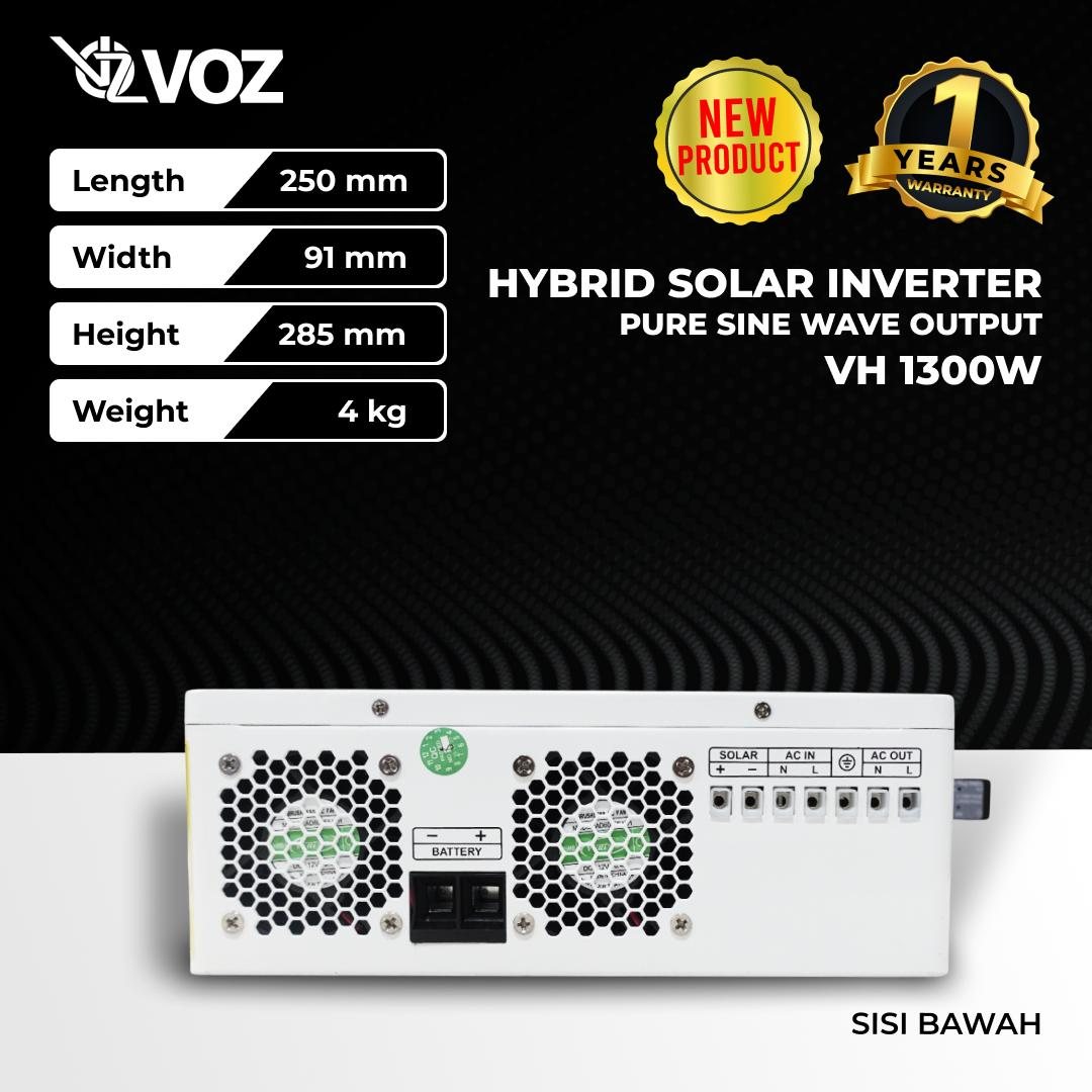 VOZ HYBRID SOLAR INVERTER 1300W/1.3KW 5