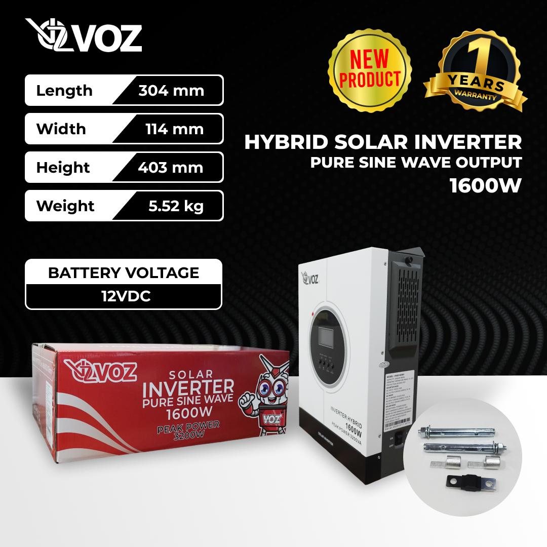 VOZ HYBRID SOLAR INVERTER 1600W/1.6KW 2