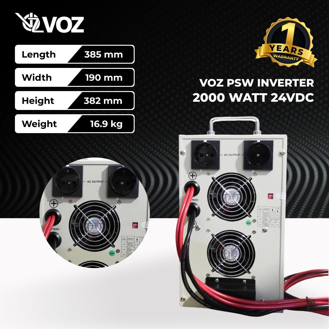 Voz inverter PSW 2000 Watt - Inverter Pure Sine Wave 4
