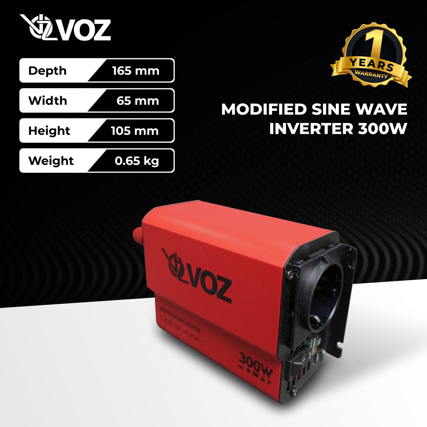 VOZ MODIFIED SINE WAVE INVERTER 300W 4