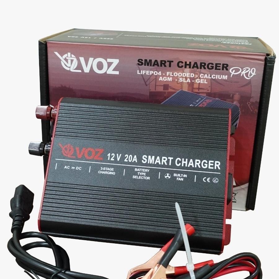 Voz Smart Charger 12V 20A - Charger Baterai Aki 3